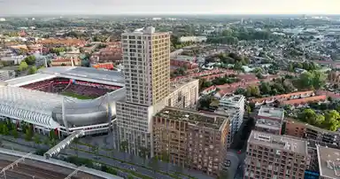 57m2 studio to rent for 1294.56€/month in Gerard Philipslaan 2, Eindhoven