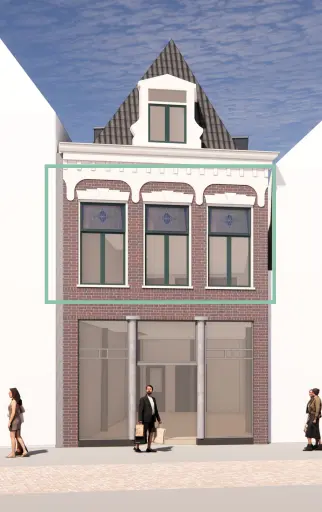 72m2 apartment to rent for 2200€/month in Achterom 76, Hoorn