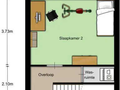 16m2 Kamer te huur voor 450€/maand in Helmond