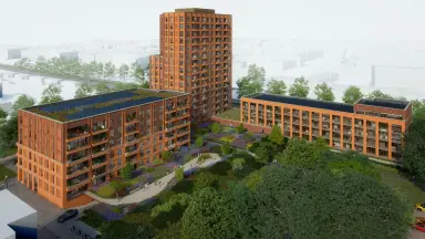 75m2 apartment to rent for 1275€/month in Stappegoorweg, Tilburg