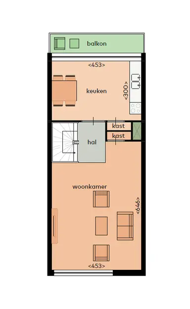 134m2 house to rent for 1425€/month in Cereslaan 22, Dordrecht