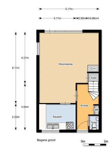 88m2 house to rent for 1105€/month in de Bleike 33, Heerde