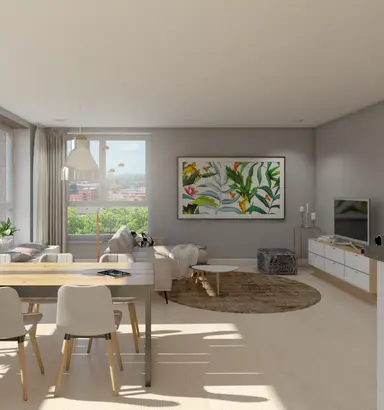 77m2 flat te huur voor 815€/maand in Verlorenkost, Gouda