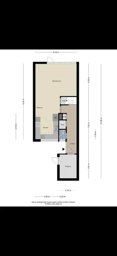 111μ² μονοκατοικία προς ενοικίαση για 2400€/μήνα σε Slakkenveen 520, Spijkenisse