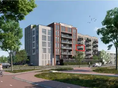 81m2 apartment to rent for 2032.5€/month in Colognekaai 485, Bergen op Zoom