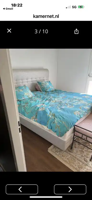 30m2 room to rent for 998€/month in Kraaijensteinpark, Nieuw-Vennep