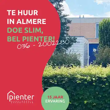 87.4m2 house to rent for 1650€/month in De Klenckestraat 18, Almere