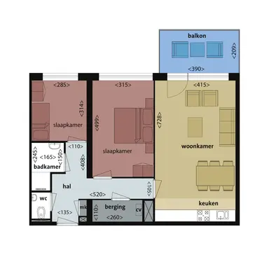 75m2 Appartamento in affitto per 1765€/mese a Ouddiemerlaan 126E, Diemen