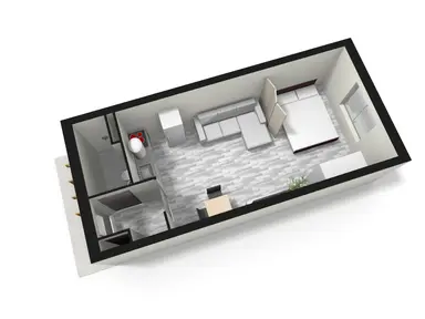 34μ² στούντιο προς ενοικίαση για 575€/μήνα σε Nederstraat, Middelburg