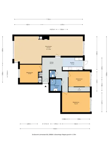 112m2 flat te huur voor 2750€/maand in De Savornin Lohmanlaan 256, The Hague