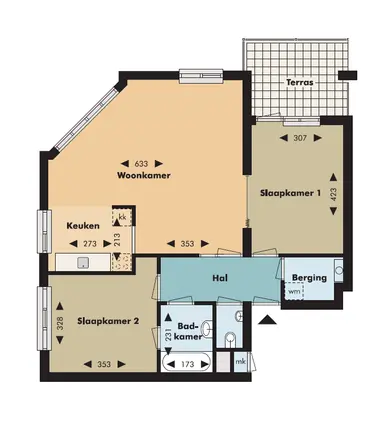 74m2 apartment to rent for 1300€/month in Koekoeksbloem 124, Odijk