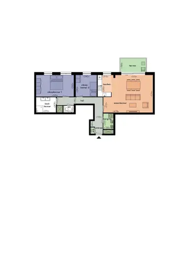 84μ² Διαμέρισμα προς ενοικίαση για 1450€/μήνα σε Jan van Beierenlaan 59, Woerden