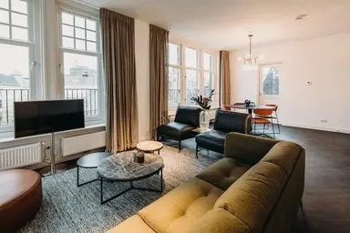 60m2 flat te huur voor 2560€/maand in Spuistraat, Amsterdam