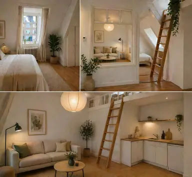 35m2 studio to rent for 1000€/month in Rijswijkseweg, The Hague