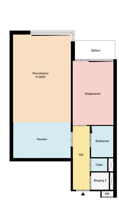 51m2 apartment to rent for 751€/month in Hammarskjöldstraat, Hoofddorp