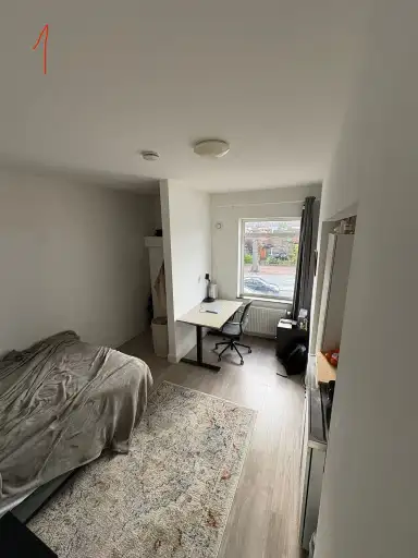 18.5m2 Kamer te huur voor 665€/maand in Wassenaarseweg, The Hague