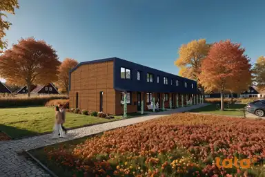 100μ² μονοκατοικία προς ενοικίαση για 1052.86€/μήνα σε Dokter Morelstraat 10, Stavenisse