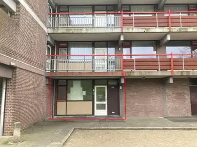 50m2 flat te huur voor 699.4€/maand in De Locomotief 1, Koog aan de Zaan