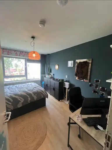 13m2 Kamer te huur voor 422€/maand in Oudraadtweg 37, Delft