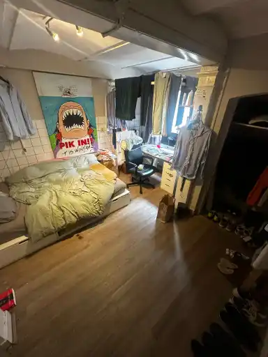 20μ² Δωμάτιο προς ενοικίαση για 625€/μήνα σε Plantsoen, Leiden