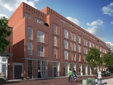 75m2 Appartement à louer pour 1733€/mois à Trompstraat, The Hague
