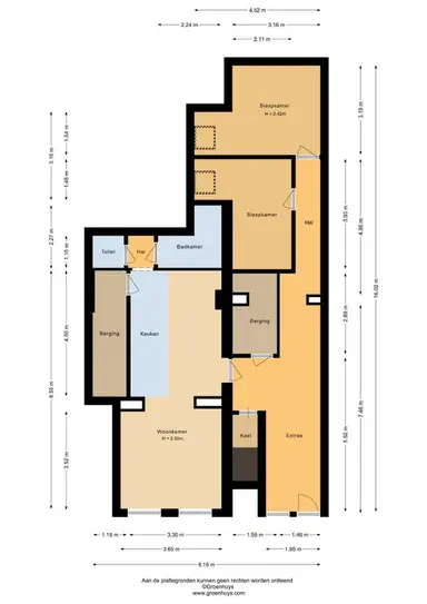 98m2 flat te huur voor 1450€/maand in Lindanusstraat, Roermond
