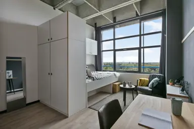 22m2 studio te huur voor 999€/maand in De Veldmaat 10-709, Enschede