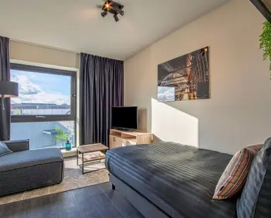 30m2 Studio zur Miete für 1849€/Monat in Moermanskkade 71A, Amsterdam