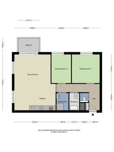 88m2 apartment to rent for 1550€/month in Clarissenhof, Tilburg