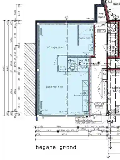 46m2 apartment to rent for 1350€/month in Kerkdreef 24, Axel