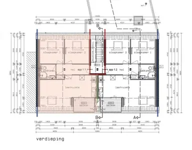 52m2 flat to rent for 1450€/month in Kerkdreef, Axel