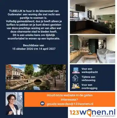 110m2 house to rent for 2000€/month in Oudewater