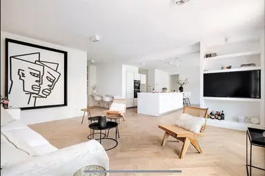 100m2 flat te huur voor 3750€/maand in Wiborgeiland 107, Amsterdam