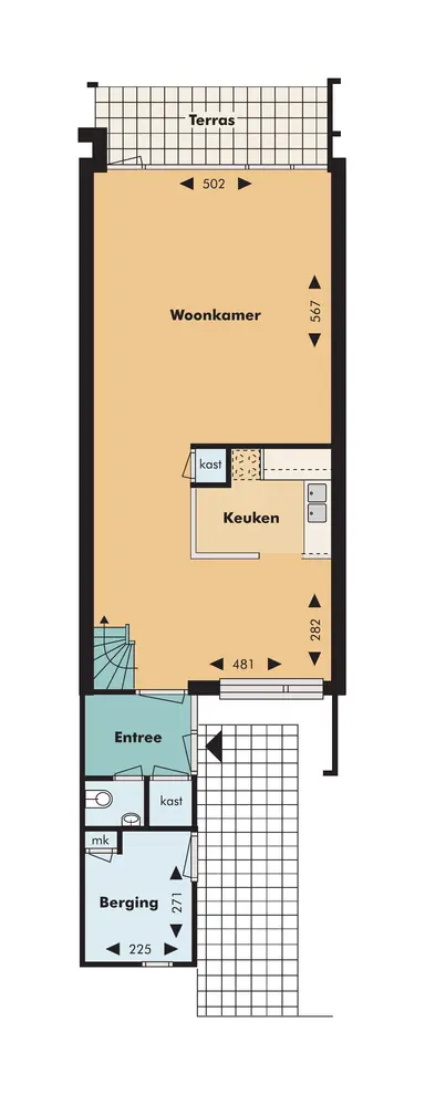 136m2 house to rent for 1935€/month in Kersengaarde 9, Voorburg