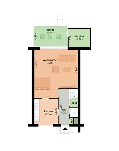 105m2 maison à louer pour 1665€/mois à Pieter van Rijsselstraat 37, Rotterdam