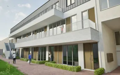 56m2 Appartement à louer pour 1175€/mois à Dokter Brabersstraat, Roosendaal