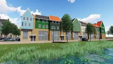 96m2 Wohnung zur Miete für 1800€/Monat in Satijnhout 8, Zaandam