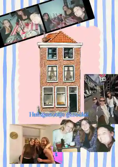 10m2 Chambre à louer pour 600€/mois à Robijnstraat 4, Leiden
