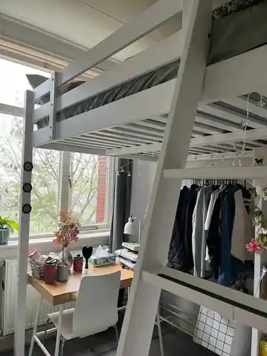 10m2 room to rent for 375€/month in E. Thomassen à Thuessinklaan, Groningen