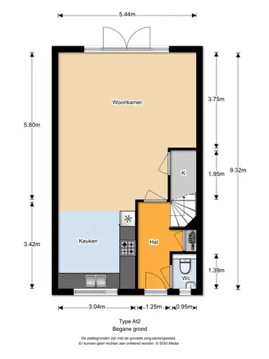 134m2 maison à louer pour 1735€/mois à Dokter Hanegraaffstraat 11, Rosmalen