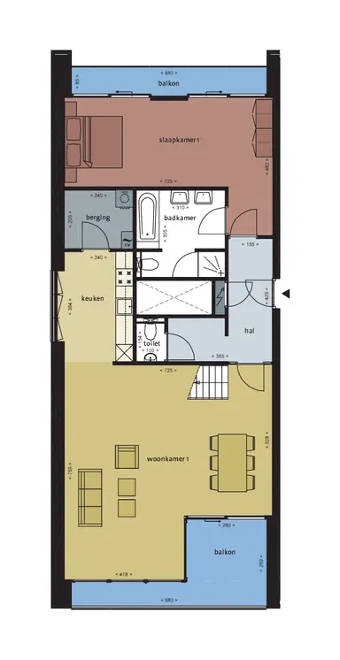 206m2 Appartamento in affitto per 2650€/mese a Cassandraplein 84, Eindhoven