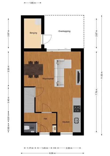 82m2 huis te huur voor 1650€/maand in Klaverweerd, Maastricht