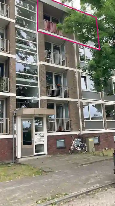 m2 apartment to rent for 932.93€/month in Eikenlaan 58, Roosendaal