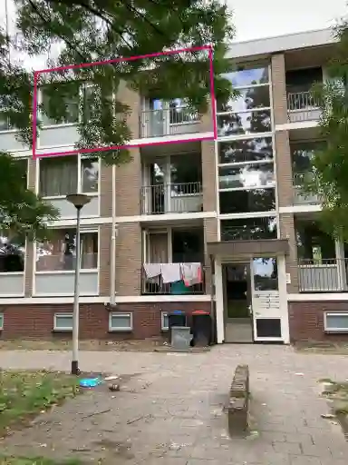 63m2 apartment to rent for 932.93€/month in Eikenlaan 8, Roosendaal