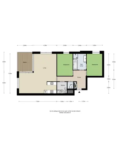 97m2 apartment to rent for 1635€/month in Professor van Weliestraat 9, Nijmegen
