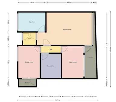81m2 apartment to rent for 1050€/month in IJsselsingel, 's-Hertogenbosch