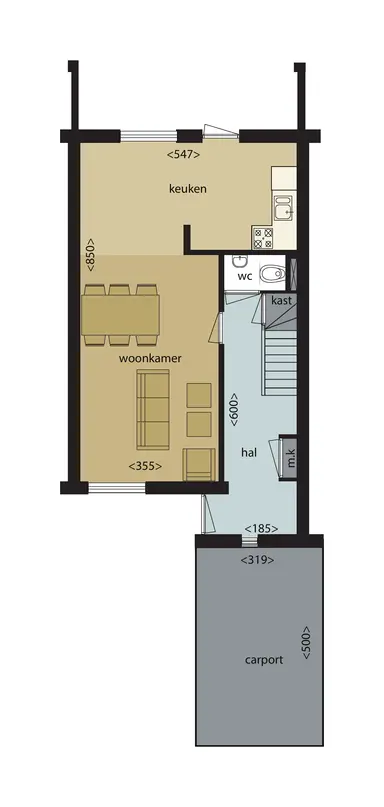 120m2 house to rent for 1585€/month in Stategaard 57, Maastricht