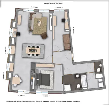 95m2 apartment to rent for 1131.94€/month in Frans Joseph van Thielpark 17, Helmond