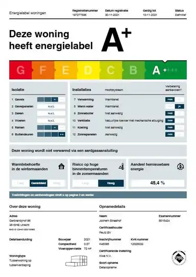 72m2 Appartamento in affitto per 1385€/mese a Gerbrandyhof, Utrecht