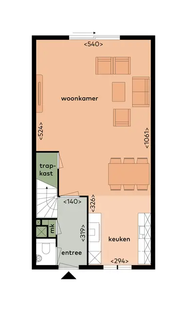 131m2 house to rent for 1820€/month in Lunersingel 77, Rosmalen